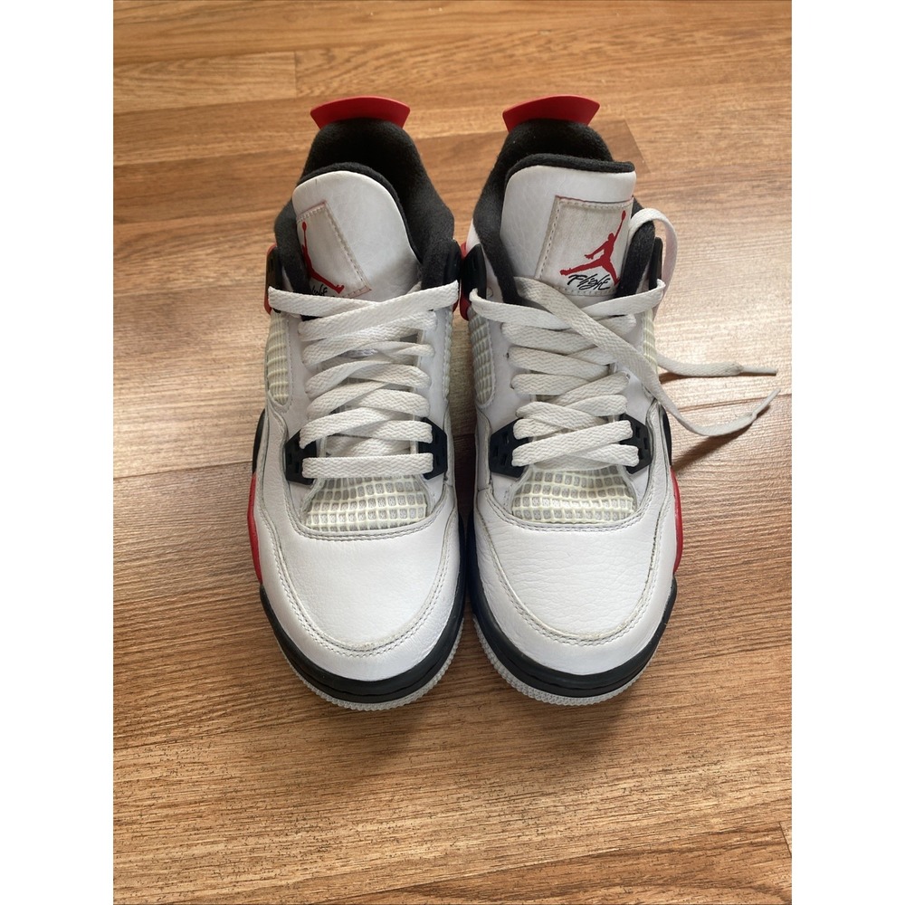 Nike Air Jordan 4 Retro Red Cement Size 4.5Y